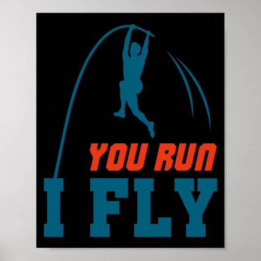 Le Vault Funny Levault Vaulting You Run I Fly  ポスター (正面)