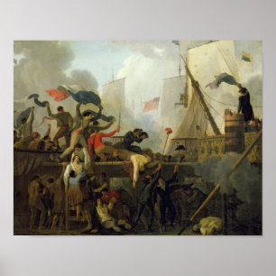 「Le Vengeur du Peupleの乗組員の武勇 ポスター