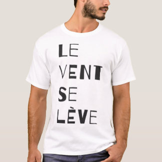 Le Vent Se Leve – ブラックTシャツ Tシャツ