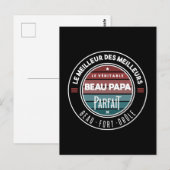 Le véritable beau papa parfait ポストカード (正面/裏面)