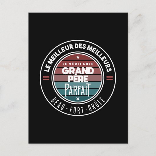 Le véritable grand père parfait ポストカード (正面)