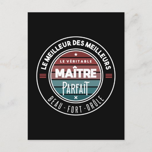 Le véritable maître parfait ポストカード (正面)