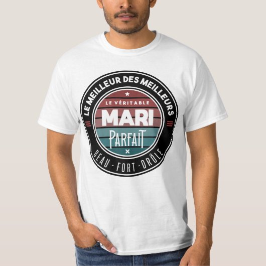 Le véritable mari parfait tシャツ (正面)