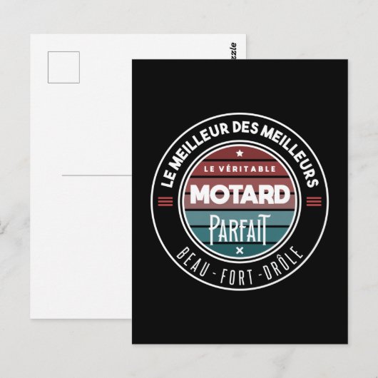 Le véritable motard parfait ポストカード (正面/裏面)