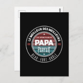 Le véritable papa parfait ポストカード (正面/裏面)
