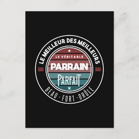 Le véritable parrain parfait ポストカード (正面)