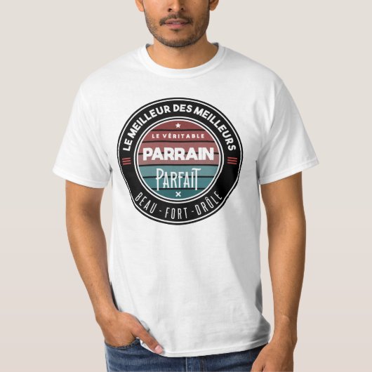 Le véritable parrain parfait tシャツ (正面)