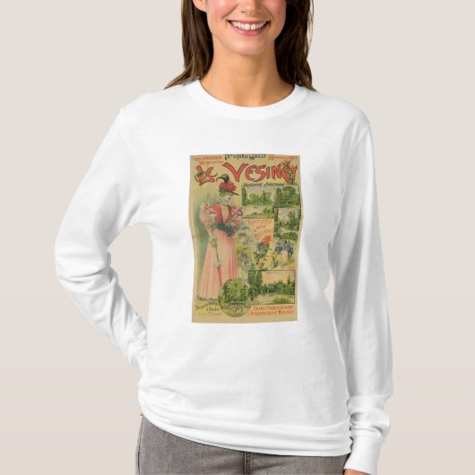 Le VesinetへのChemins de Fer deのためのポスター Tシャツ (正面)
