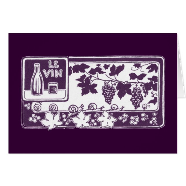 Le Vin、ヴィンテージ・ワインラベル (正面横)