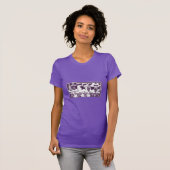 Le Vin、ヴィンテージ・ワインラベル Tシャツ (正面フル)
