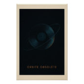 Le Vinyle en orbite - Poster ポスター (正面)
