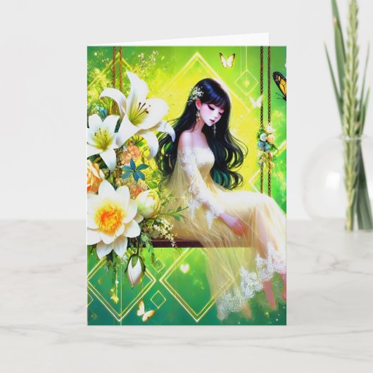  -  Le voyage vers le succès commence par un rêve サンキューカード (正面)