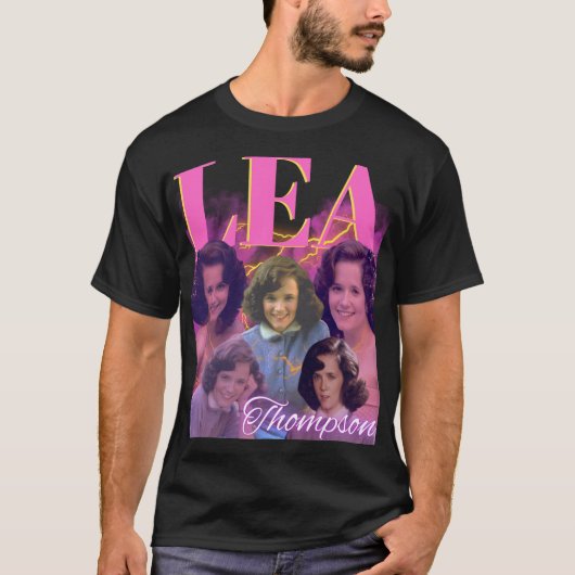 Lea Thompson Vintage Bootlage  Tシャツ (正面)