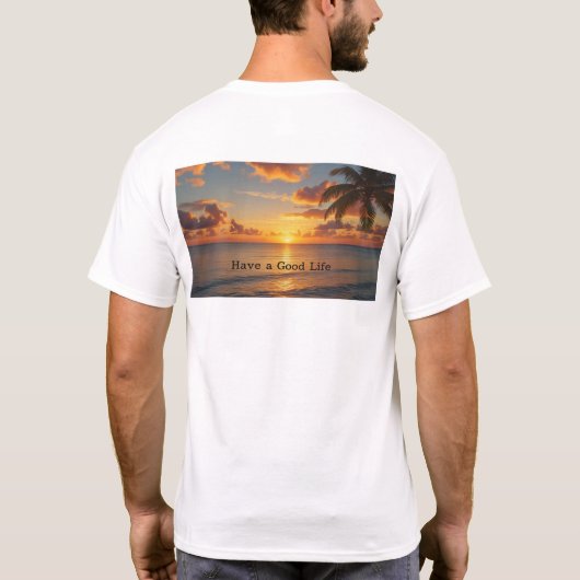 Lead_Have A Good Life_Normal Tシャツ (裏面)