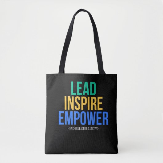 Lead • Inspire • Empower トートバッグ (正面)