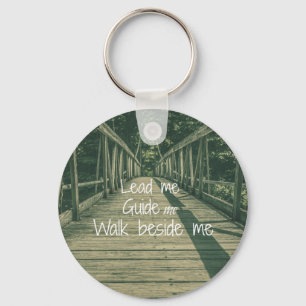 Lead Me Guide Me Walk walk Wicking Wicken引用文 キーホルダー