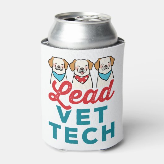 Lead Vet Tech Veterinary Technician Supervisor 缶クーラー (缶正面)