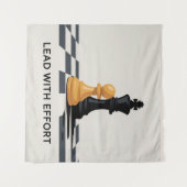 Lead With Effort タペストリー (正面(横))