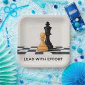 Lead With Effort ペーパープレート (パーティー)