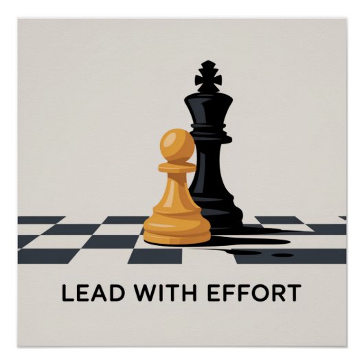 Lead With Effort ポスター (正面)