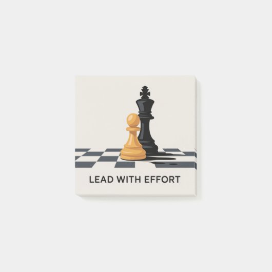 Lead With Effort ポストイット (正面)