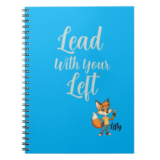 Lead With Your 'Lefty' - Notebook ノートブック (正面)