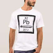 Lead Zeppelin Periodic Table Atomic Number Led Tシャツ (正面)