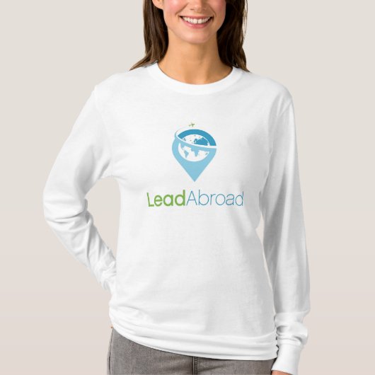 LeadAbroadのずっと袖のワイシャツ Tシャツ (正面)