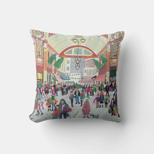 Leadenhallの市場ロンドン クッション (正面)