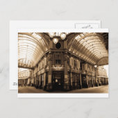 leadenhall市場アンティークルックイメージ ポストカード (正面/裏面)
