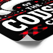 Leader Of The Cousin Crew Christmas Family Matchin ポスター (角)