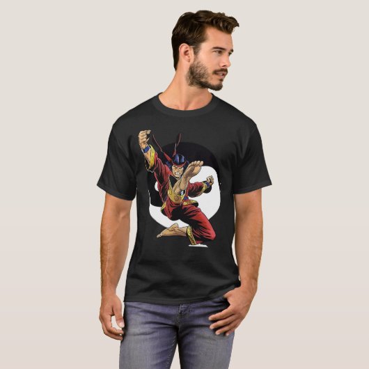 Leader Of The Kingdom Conquest Team  Shang Chi Ess Tシャツ (正面フル)