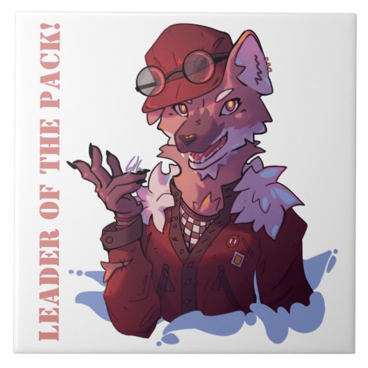 Leader wolf タイル (正面)