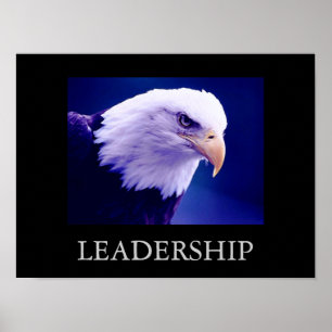 Leadership やる気を起こさせる Eagle Eyesポスター ポスター