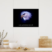 Leadership やる気を起こさせる Eagle Eyesポスター ポスター (キッチン)