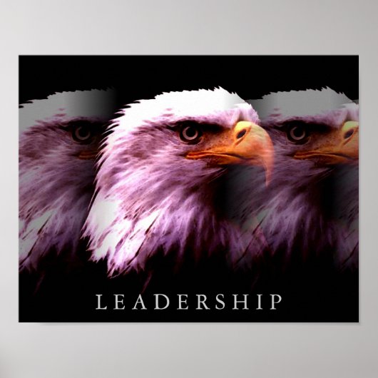 Leadership ユニーク Eagleのポスター ポスター (正面)