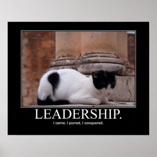 Leadership Catアートワーク ポスター