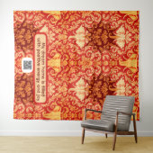 Leadership & Protection: The Enduring Elephant Sym タペストリー (インサイチュ(横))