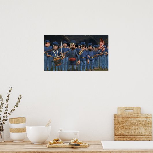 Leading The Charge - Small Poster ポスター (キッチン)