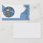 Leadlightの魚の名刺 名刺 (正面/裏面)