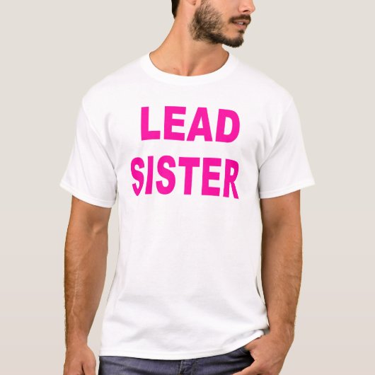 LeadsisterのTシャツ Tシャツ (正面)