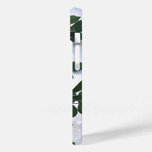 leaFフローラwoW bluE poweR Case-Mate iPhoneケース (裏面 / 左)