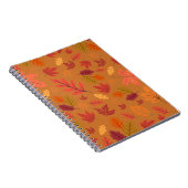 Leaf Collage Notebook – Nature Inspired Journal ノートブック (右側)