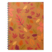 Leaf Collage Notebook – Nature Inspired Journal ノートブック (正面)