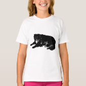 Leaf-Day Rest with a Friendly Gaze Tシャツ (正面)