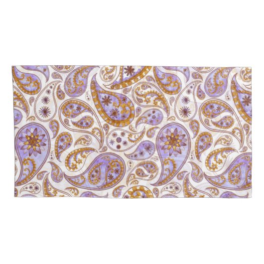 Leaf Decorative Pillowcases – Warm Autumn Bedding 枕カバー (裏面-右)