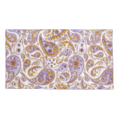 Leaf Decorative Pillowcases – Warm Autumn Bedding 枕カバー (裏面-左)