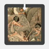 Leaf Faeries Mending Leaves メタルオーナメント (裏面)