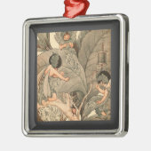 Leaf Faeries Mending Leaves メタルオーナメント (左)