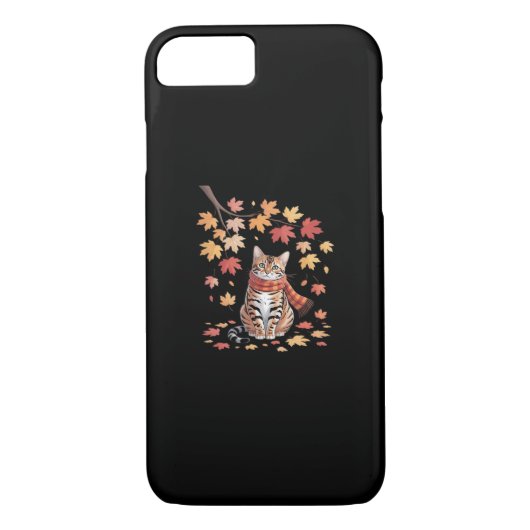 Leaf Fall Tree Hello Autumn Thanksgiving It’s Fall Case-Mate iPhoneケース (裏面)